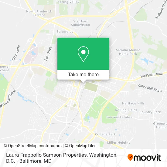 Laura Frappollo Samson Properties map