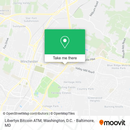 Libertyx Bitcoin ATM map