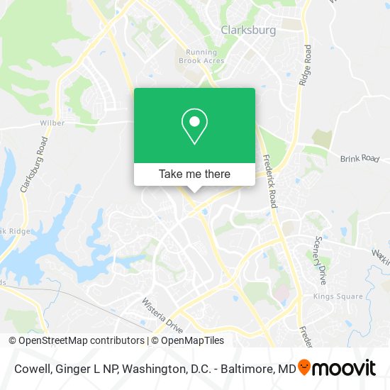 Mapa de Cowell, Ginger L NP