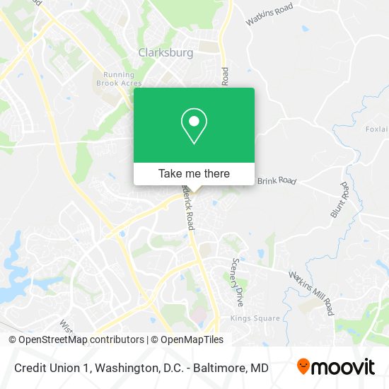 Credit Union 1 map