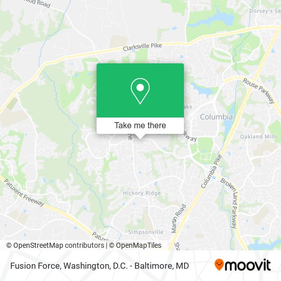 Fusion Force map
