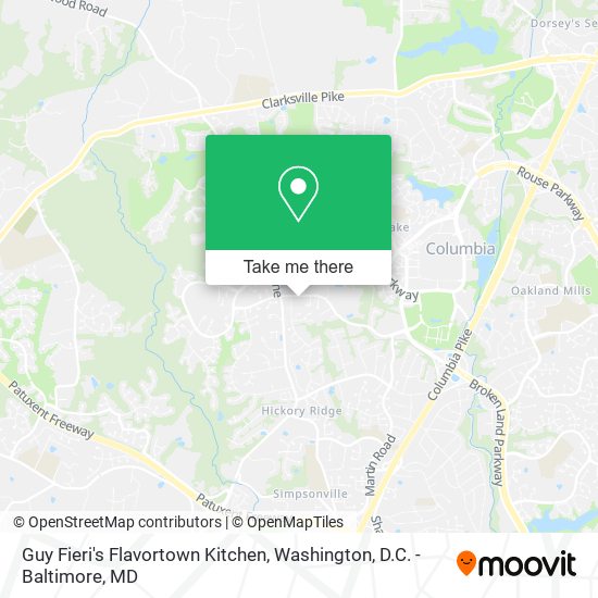 Guy Fieri's Flavortown Kitchen map