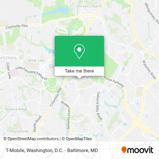 T-Mobile map