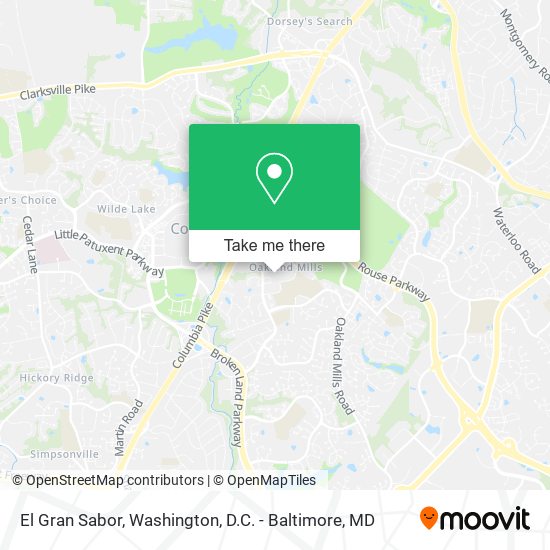 El Gran Sabor map