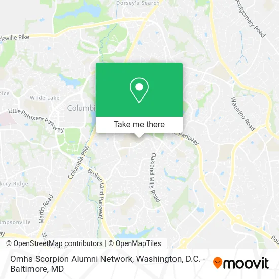 Omhs Scorpion Alumni Network map