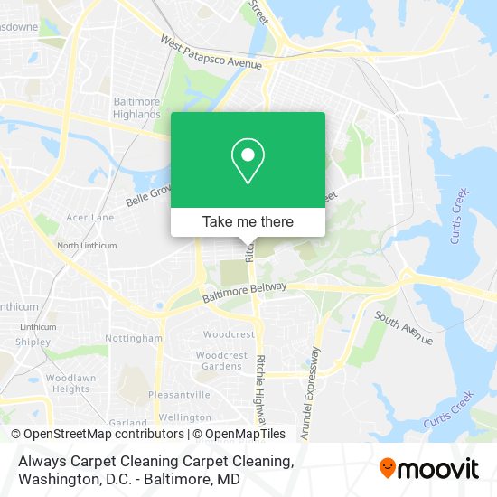 Always Carpet Cleaning Carpet Cleaning map