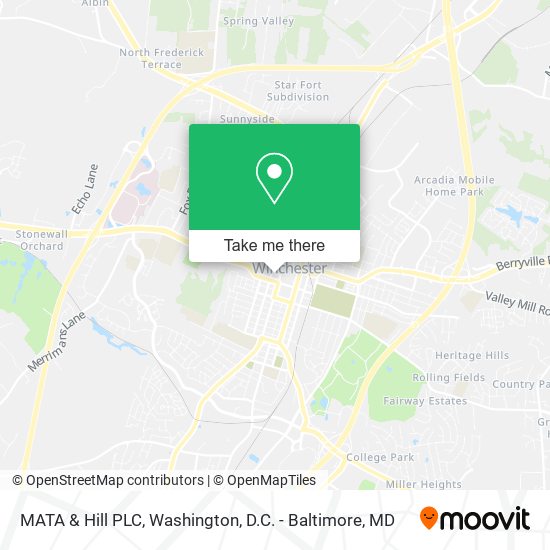 Mapa de MATA & Hill PLC