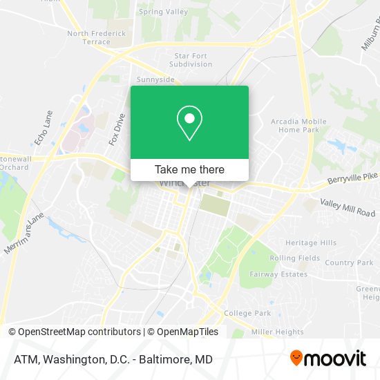 Mapa de ATM