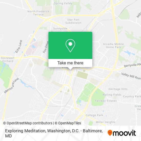 Exploring Meditation map