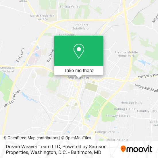 Dream Weaver Team LLC, Powered by Samson Properties map