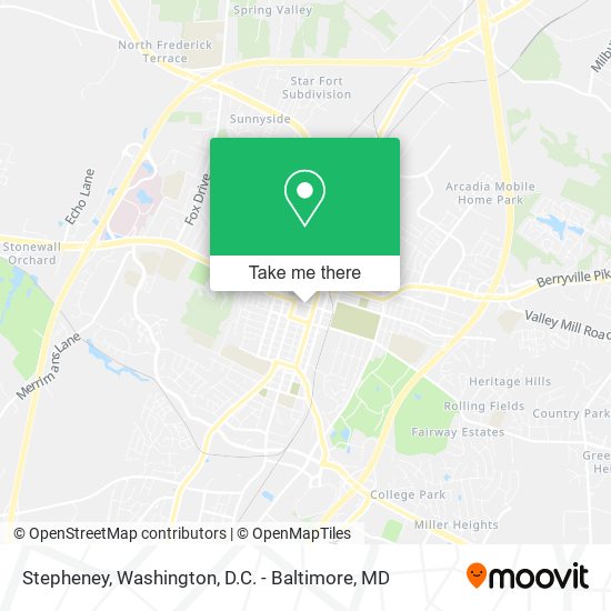Stepheney map
