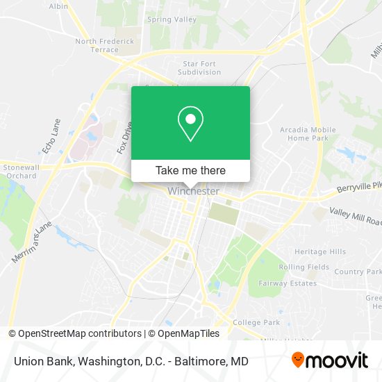 Mapa de Union Bank