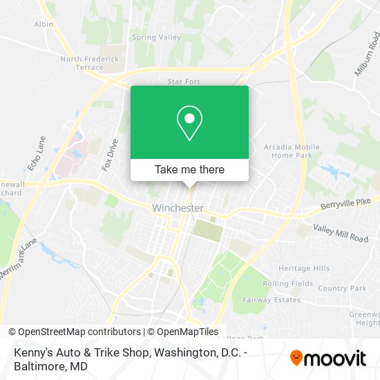 Kenny's Auto & Trike Shop map