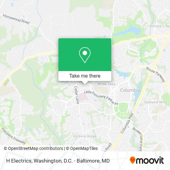 H Electrics map