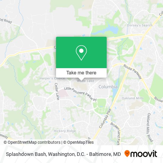 Splashdown Bash map