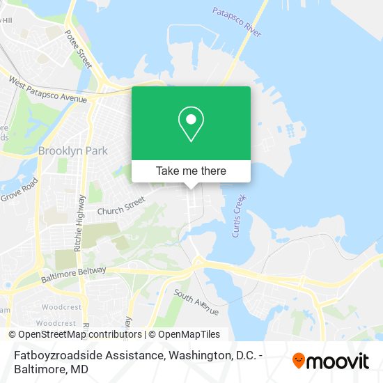 Fatboyzroadside Assistance map
