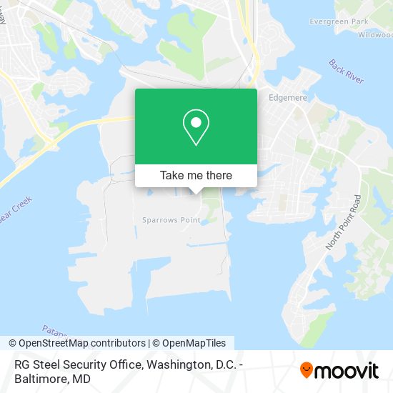 Mapa de RG Steel Security Office