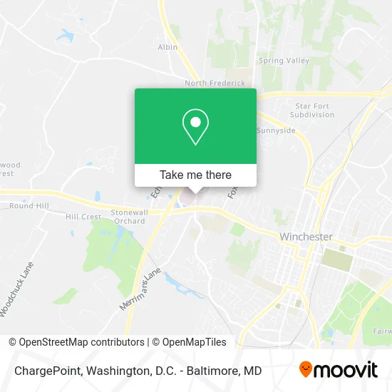 ChargePoint map