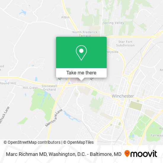Marc Richman MD map