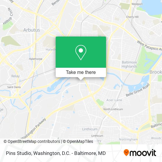 Mapa de Pins Studio