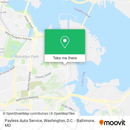 Mapa de Payless Auto Service