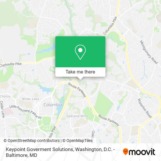Keypoint Goverment Solutions map