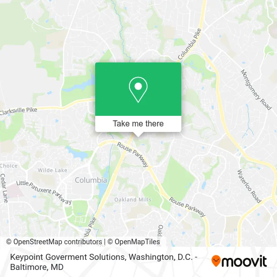 Keypoint Goverment Solutions map