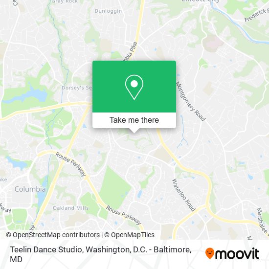 Mapa de Teelin Dance Studio