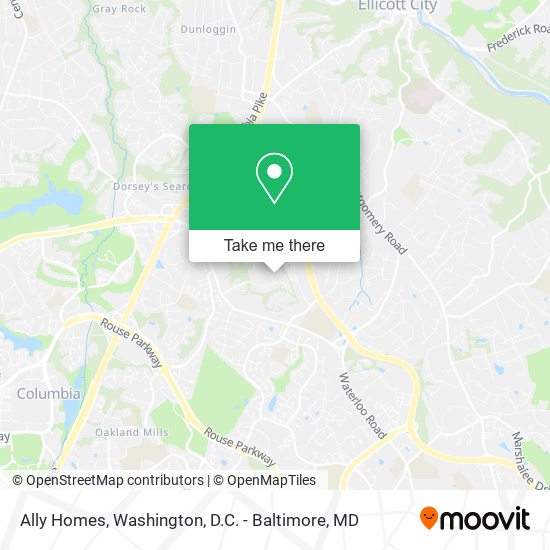 Mapa de Ally Homes