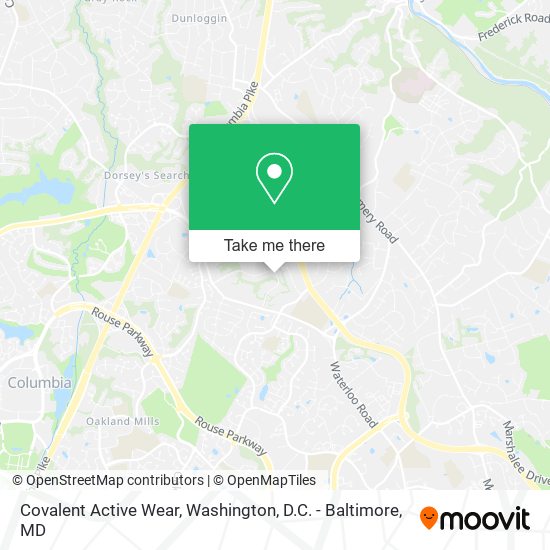 Mapa de Covalent Active Wear