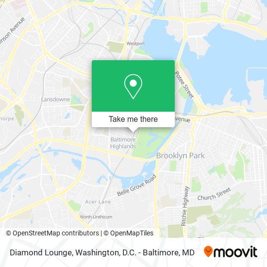 Diamond Lounge map