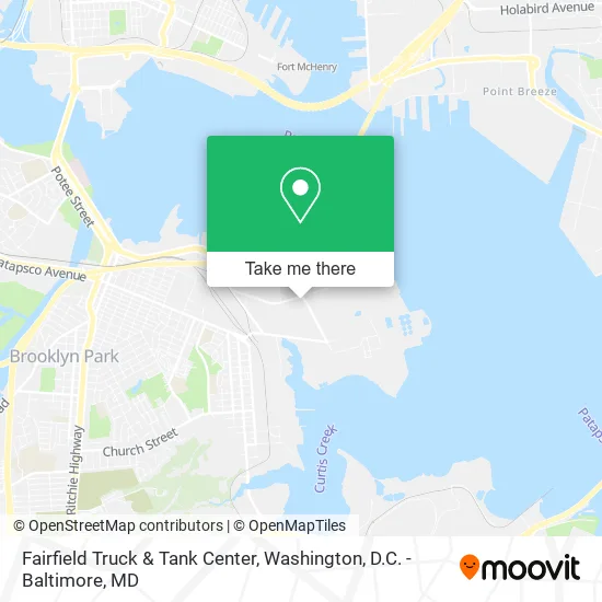 Mapa de Fairfield Truck & Tank Center