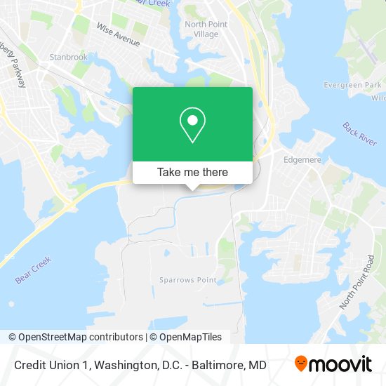 Credit Union 1 map