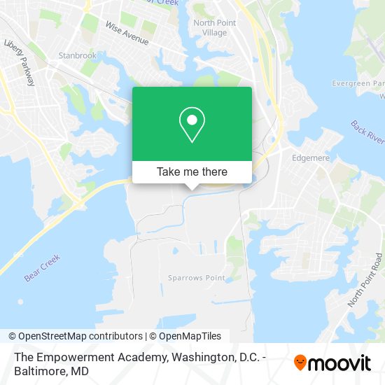 The Empowerment Academy map