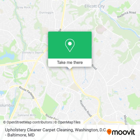 Mapa de Upholstery Cleaner Carpet Cleaning