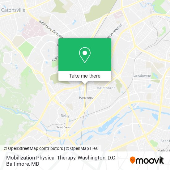 Mobilization Physical Therapy map
