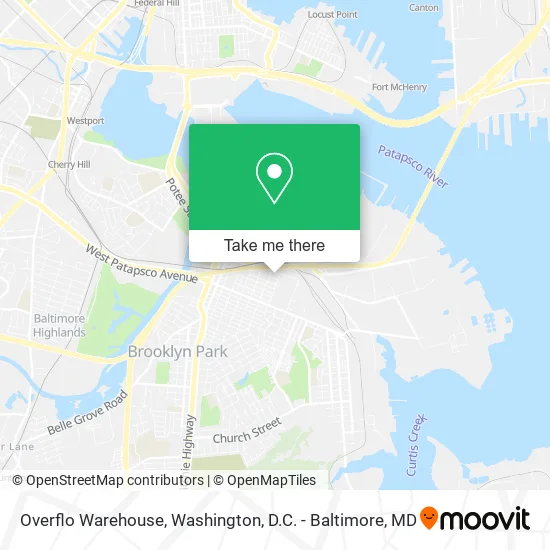 Mapa de Overflo Warehouse