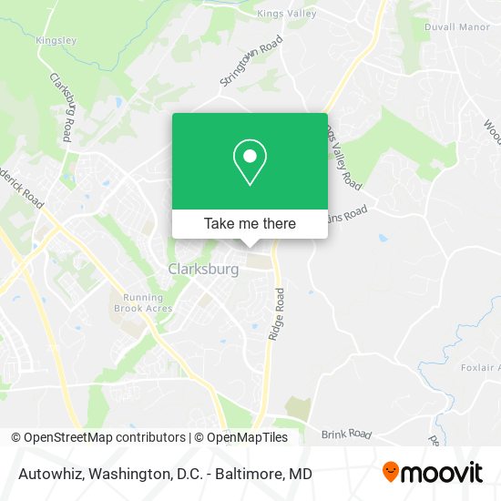 Mapa de Autowhiz