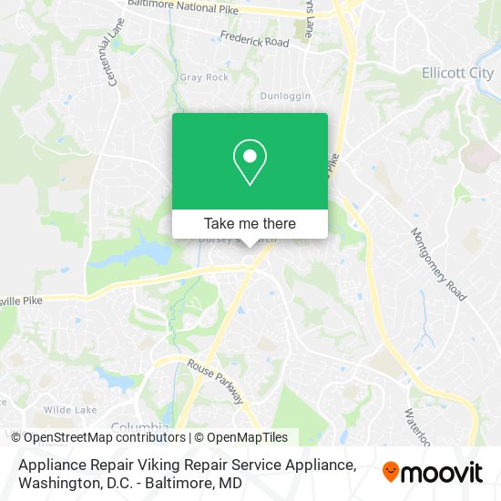 Appliance Repair Viking Repair Service Appliance map