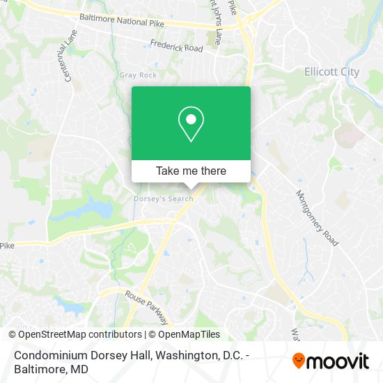 Condominium Dorsey Hall map