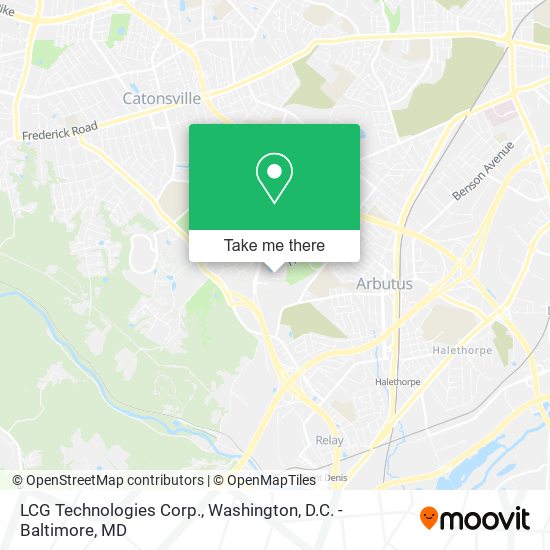 LCG Technologies Corp. map