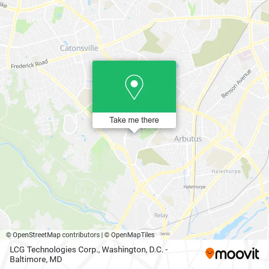 Mapa de LCG Technologies Corp.