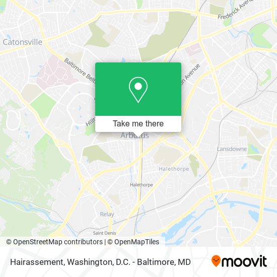 Hairassement map