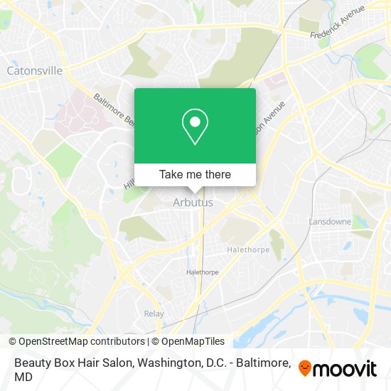 Mapa de Beauty Box Hair Salon
