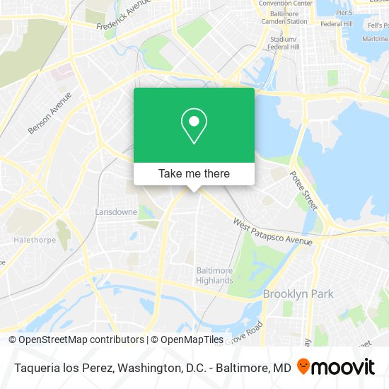 Taqueria los Perez map