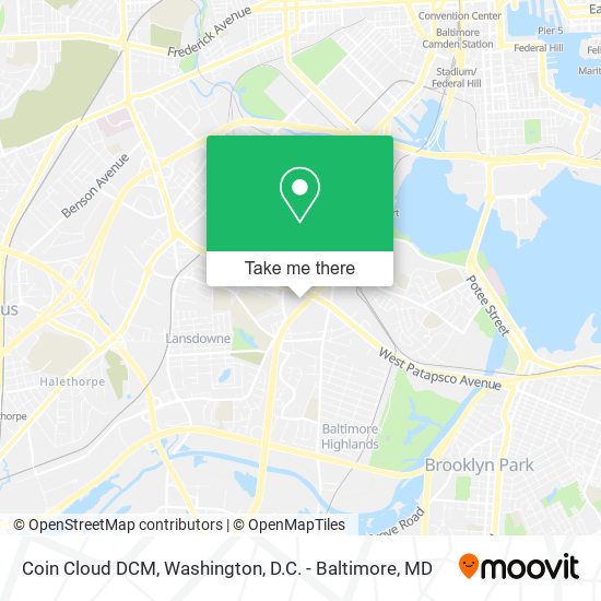 Coin Cloud DCM map