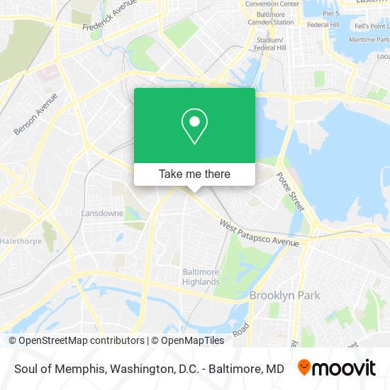 Soul of Memphis map