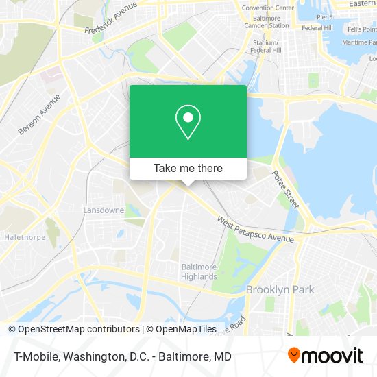 T-Mobile map