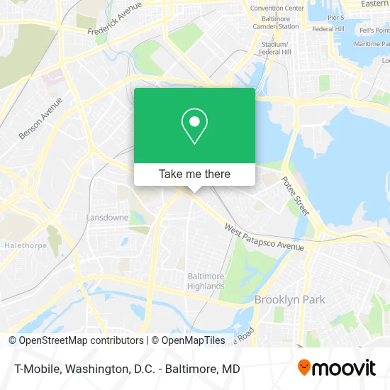 T-Mobile map