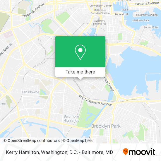 Kerry Hamilton map